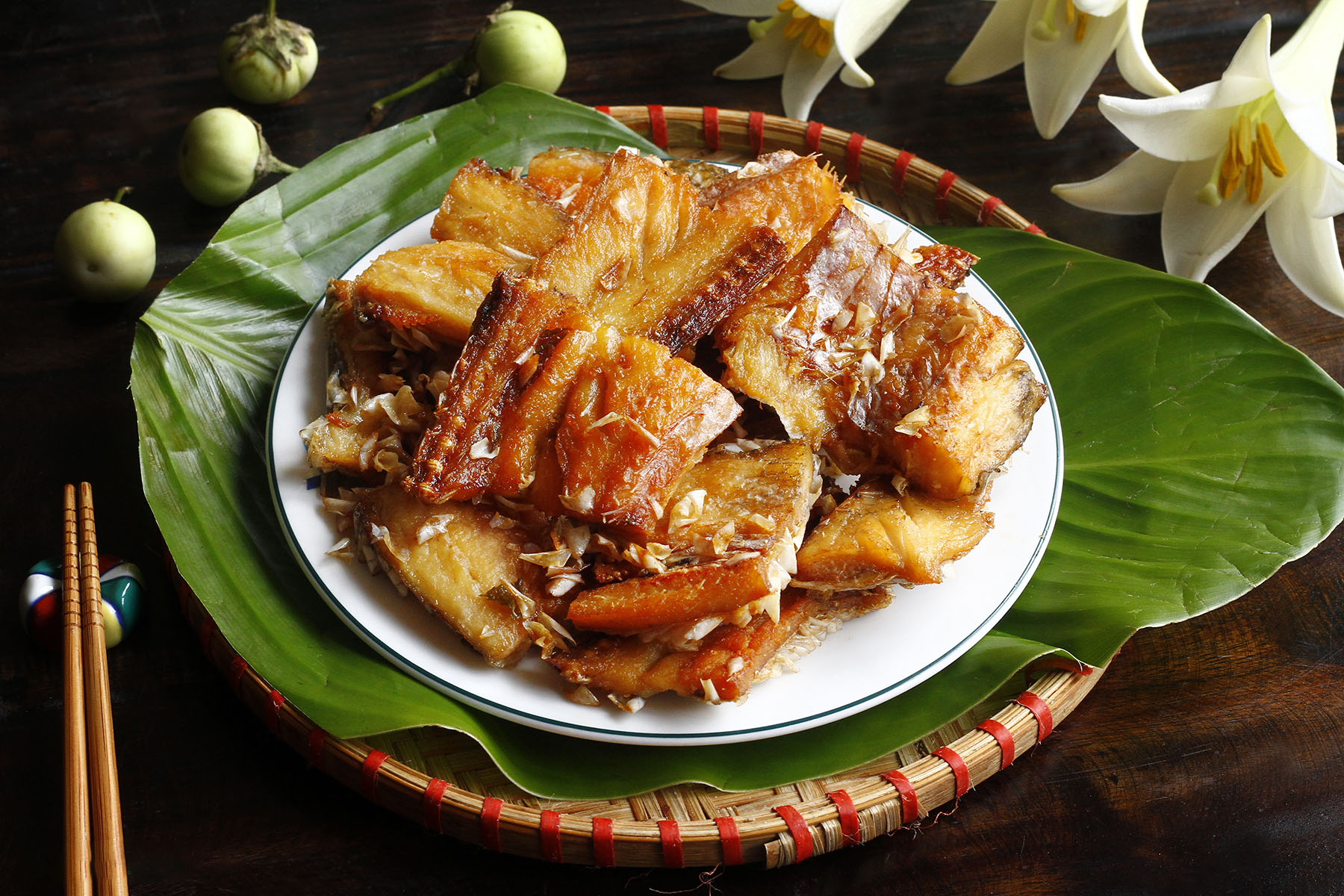 Cách chiên cá khô ít mặn, giảm mùi
